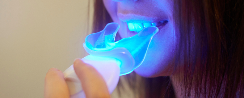 whiten teeth at home